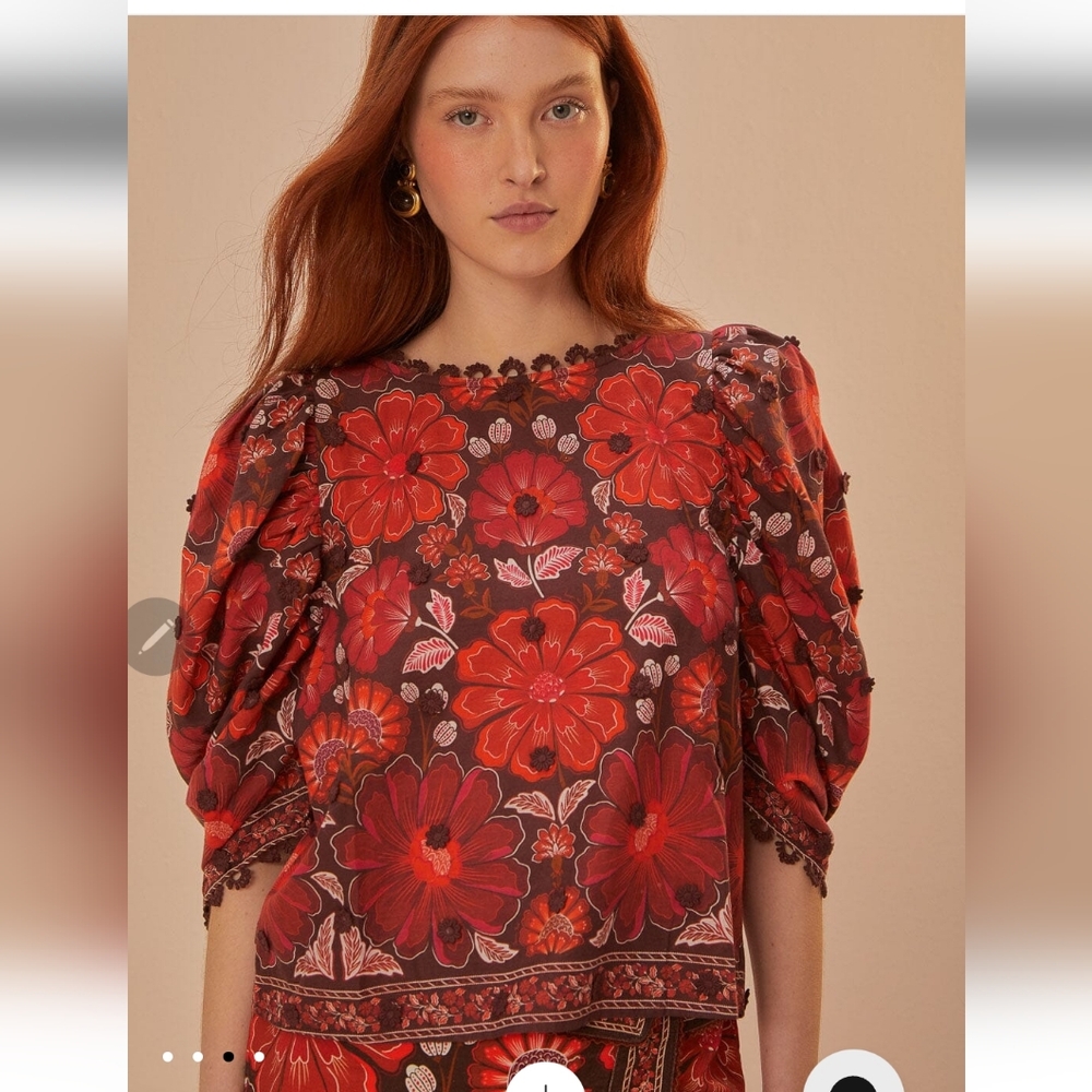 Farm Rio Blouse - Picture 5 of 11